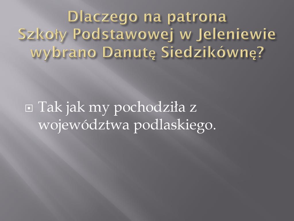 Danuta Siedzikówna ps INKA ppt pobierz